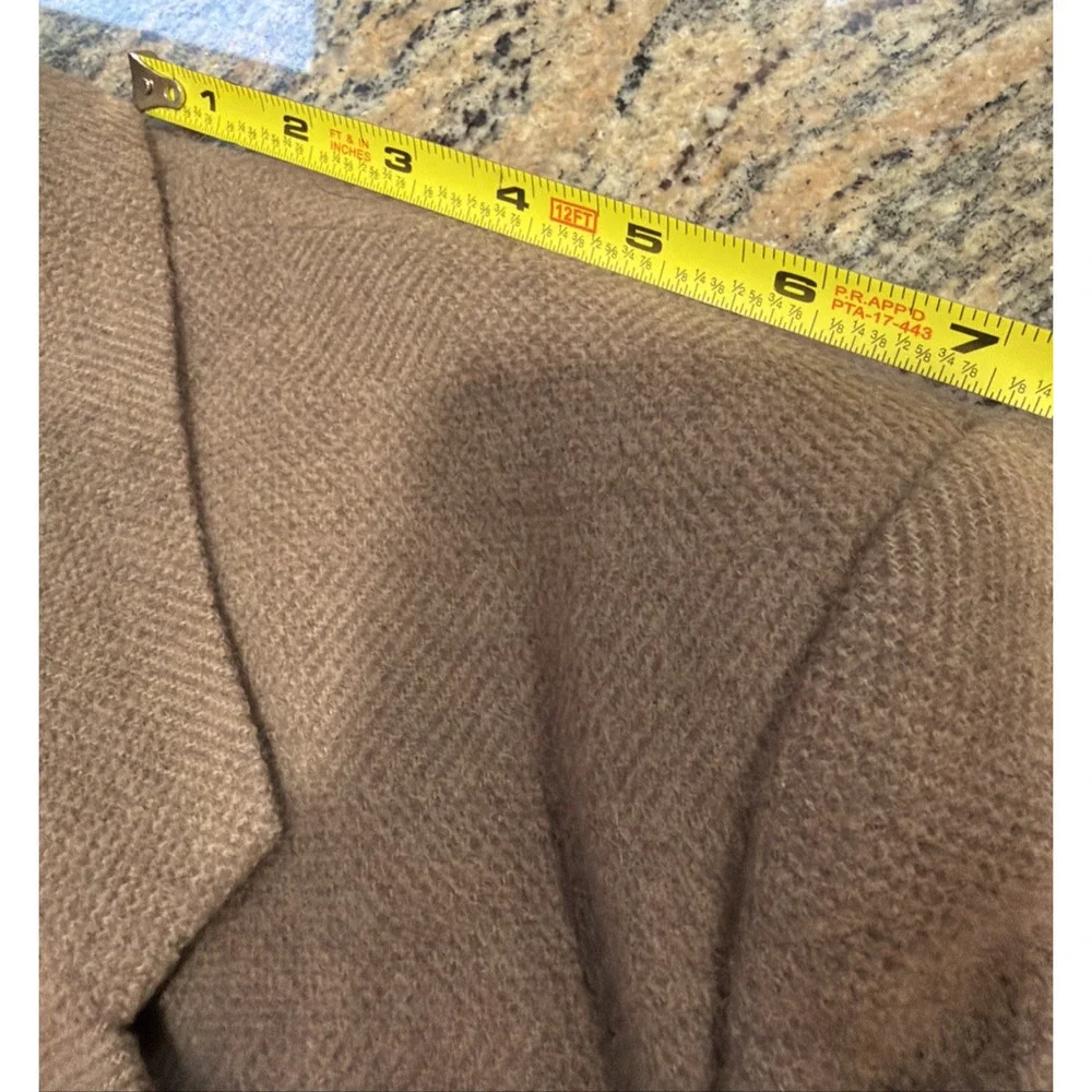 Vintage Yves Saint Laurent Brown Blazer Men 40 42 Made France YSL